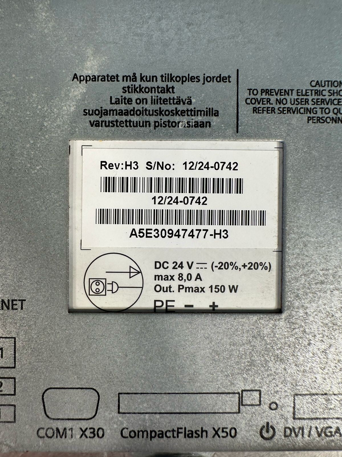  Siemens Simatic IPC627C BOX PC 6ES7647-6CE66-0GA1         (8.4.1)