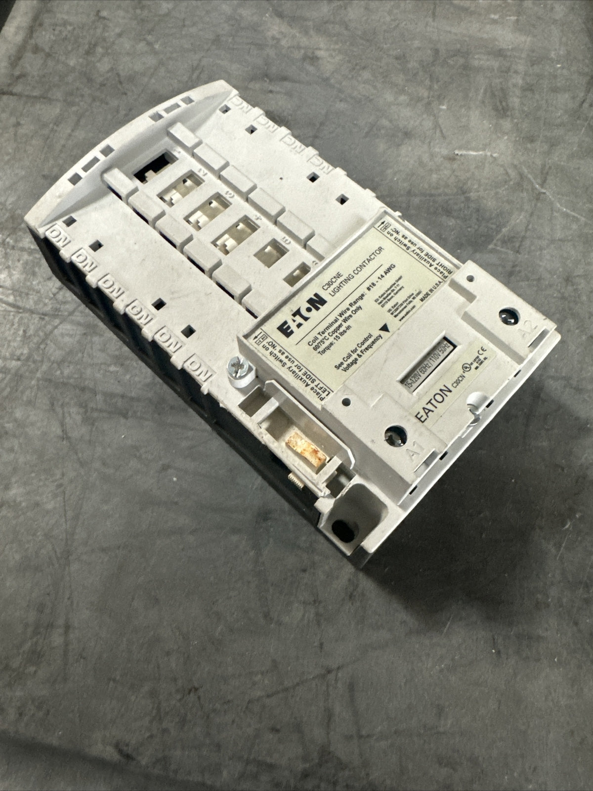 EATON C30CNE Lighting Contact Breaker 115-120V 60Hz. (BIN1.1.1/2)