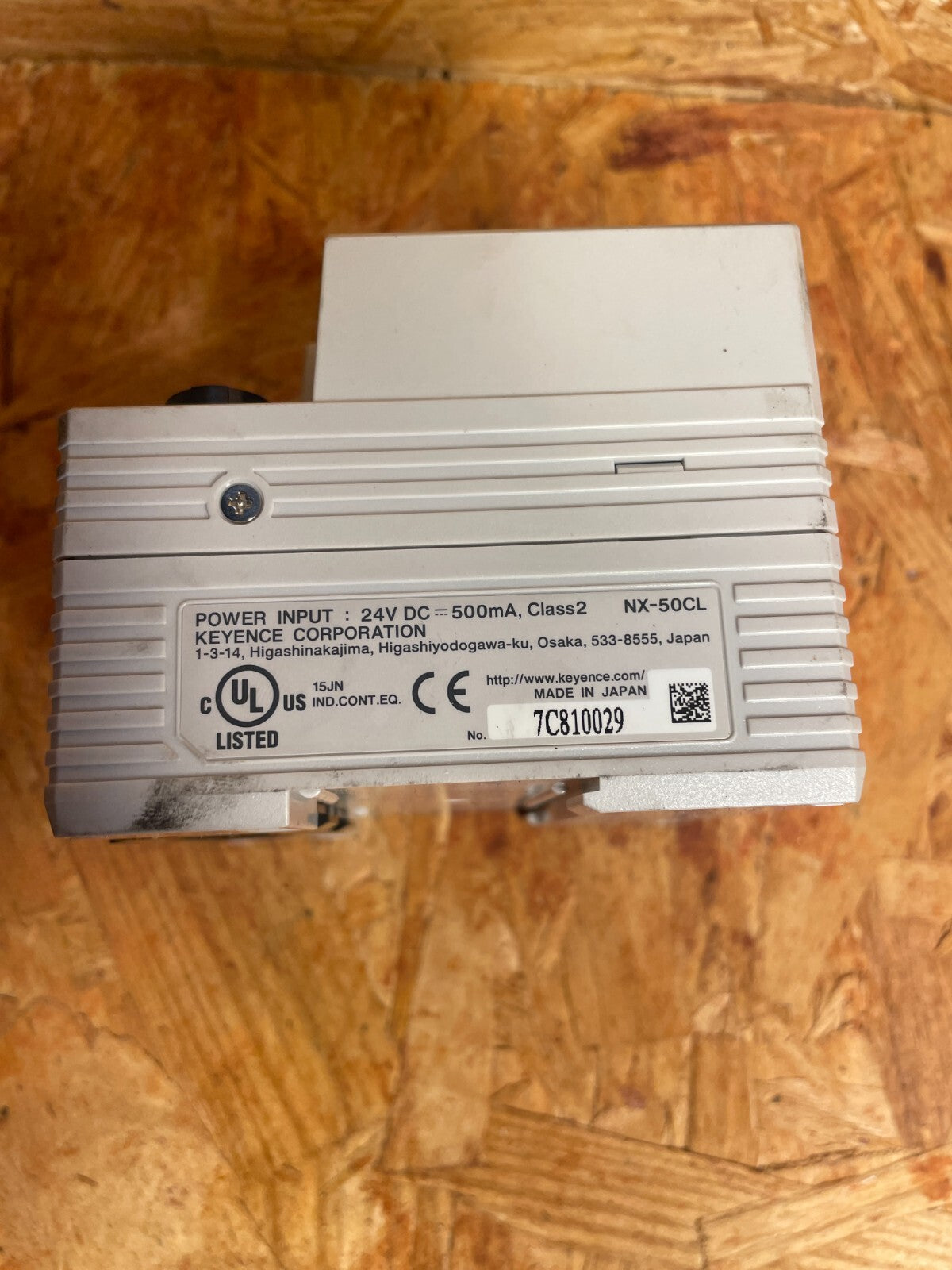 Keyence NX-50CL 24DC 500mAh Class 2 CC-Link V2 Compatible Network Controller @1E