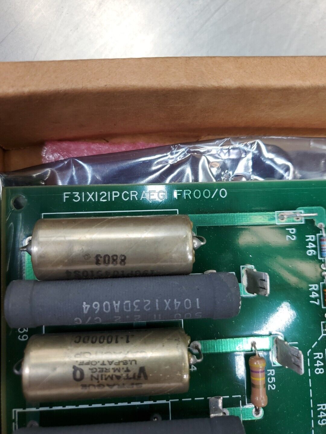 GE F3IXI2IPCRAEGI (FROO/O) VA-4 PLC Board.                                 4D-41