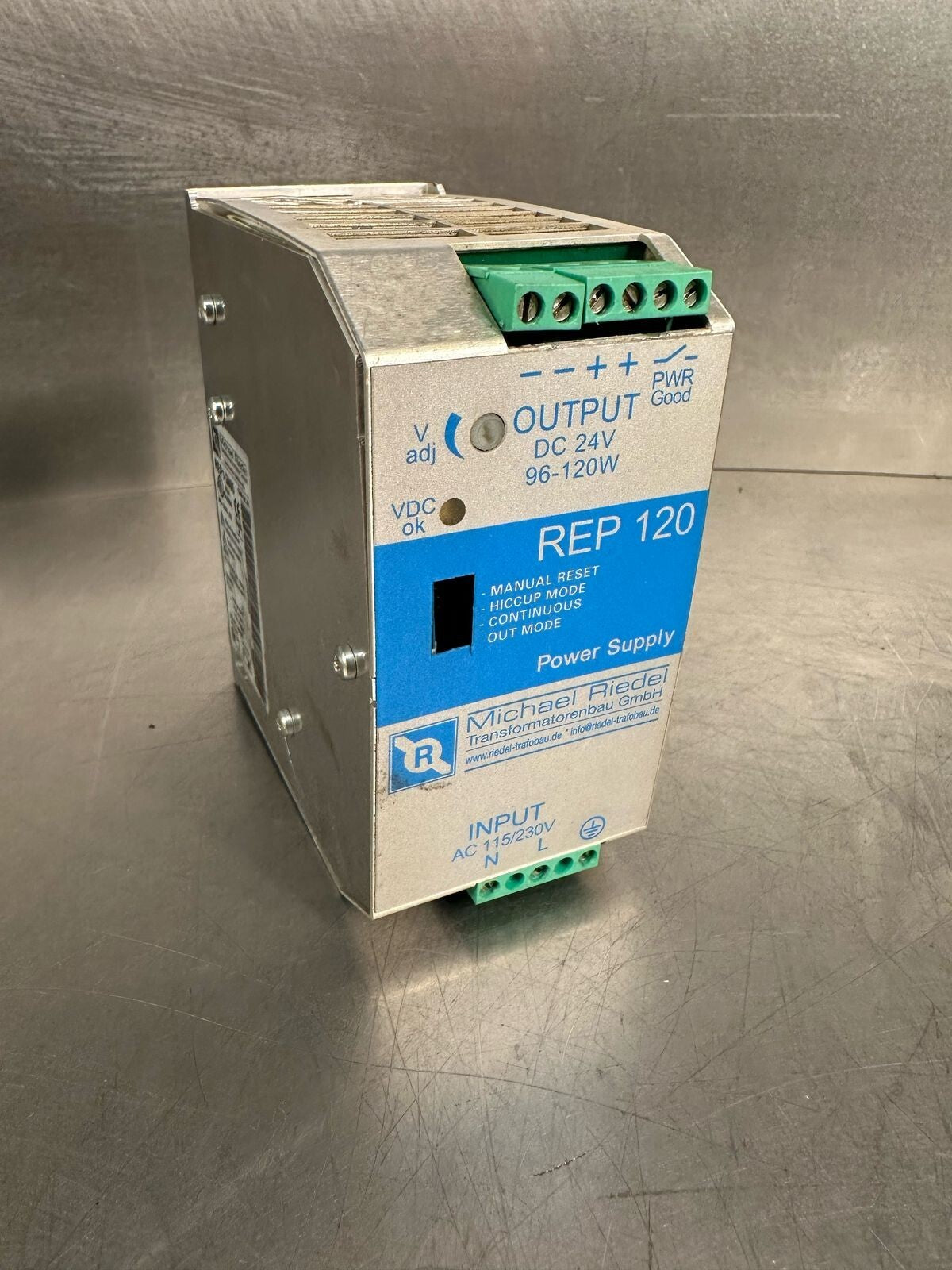 Michael Riedel REP 120 / REP1-2405 POWER SUPPLY                     (6.2.2)