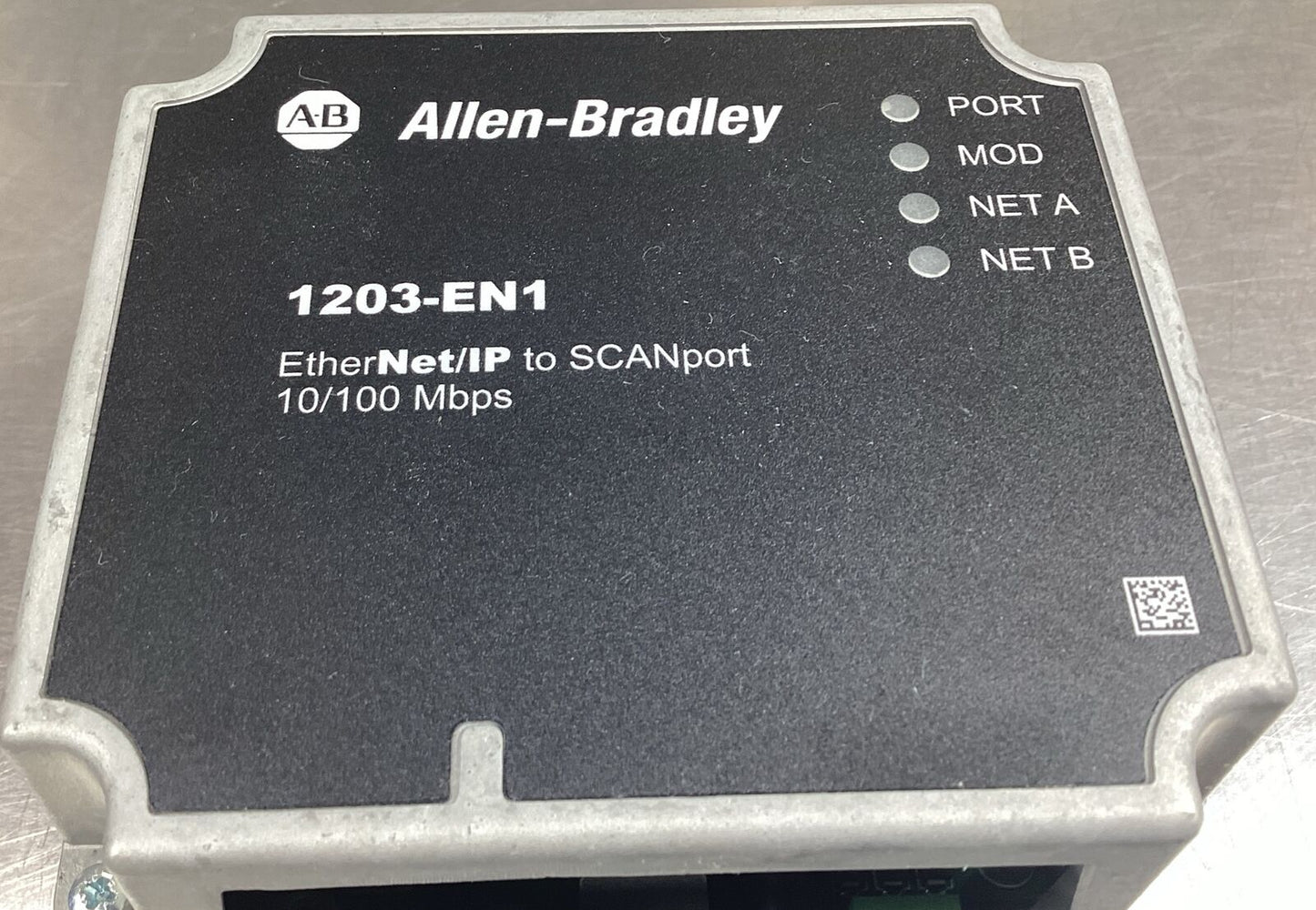 ALLEN BRADLEY  1203-EN1 /A  24VDC F/W V1.003 24VDC 150mA I/P Scan Port     3C-29