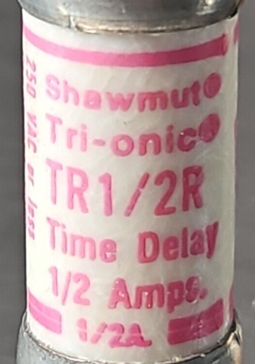 Gould shawmut TR1/2R Time delay relay.  Lot of 10.                       Loc4D24
