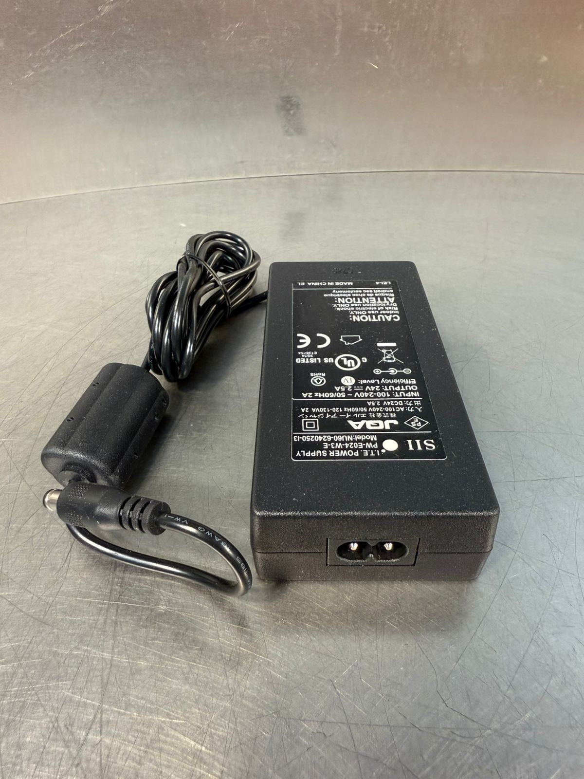 Sii Pw-E024-W3-E AC Power Supply  NU60-6240250-I3 Out. 24v - 2.5A  (6.3.1)