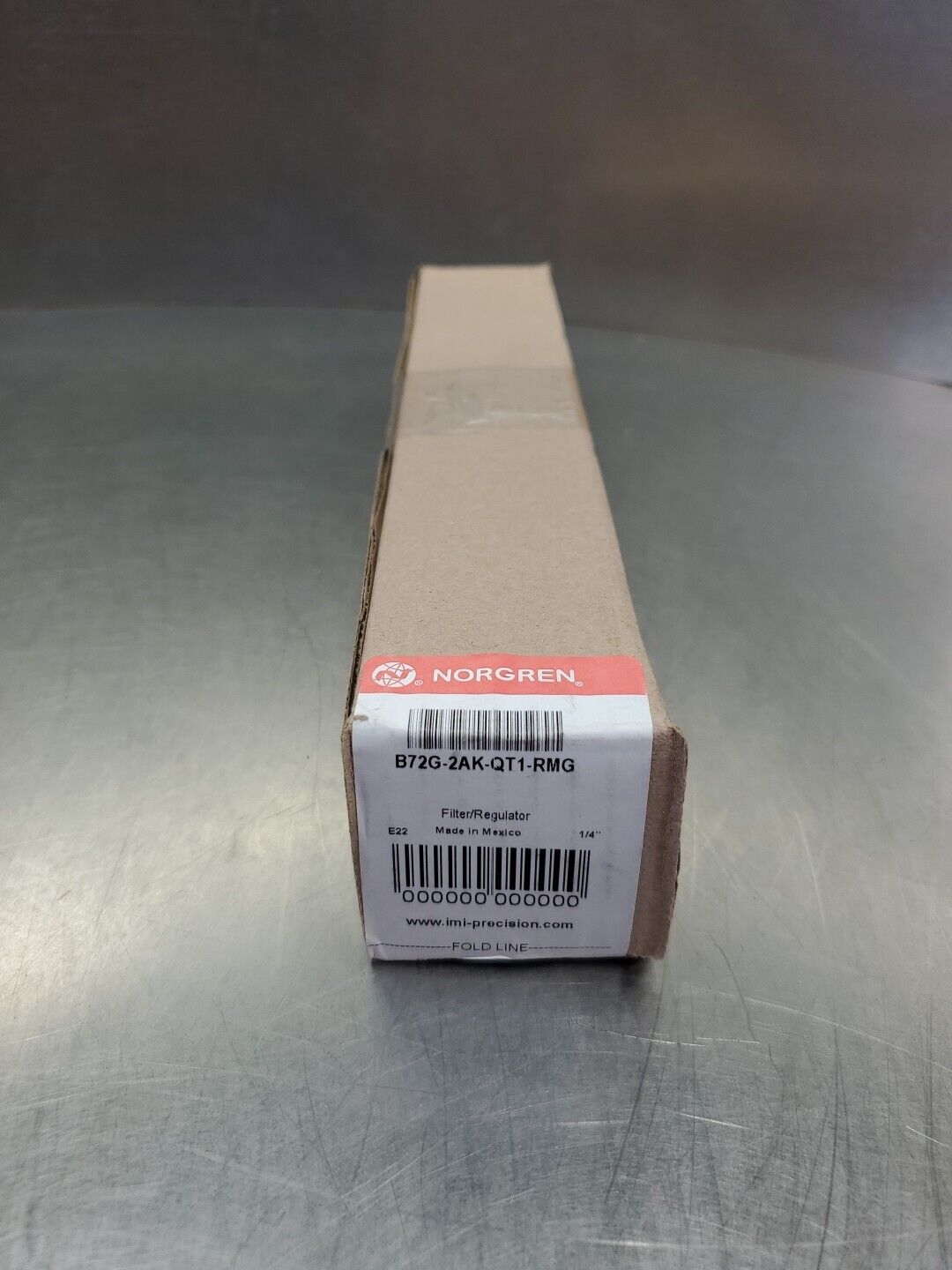 NORGREN B72G-2AK-QT1-RMG Filter/Regulator Module.                           6E-3