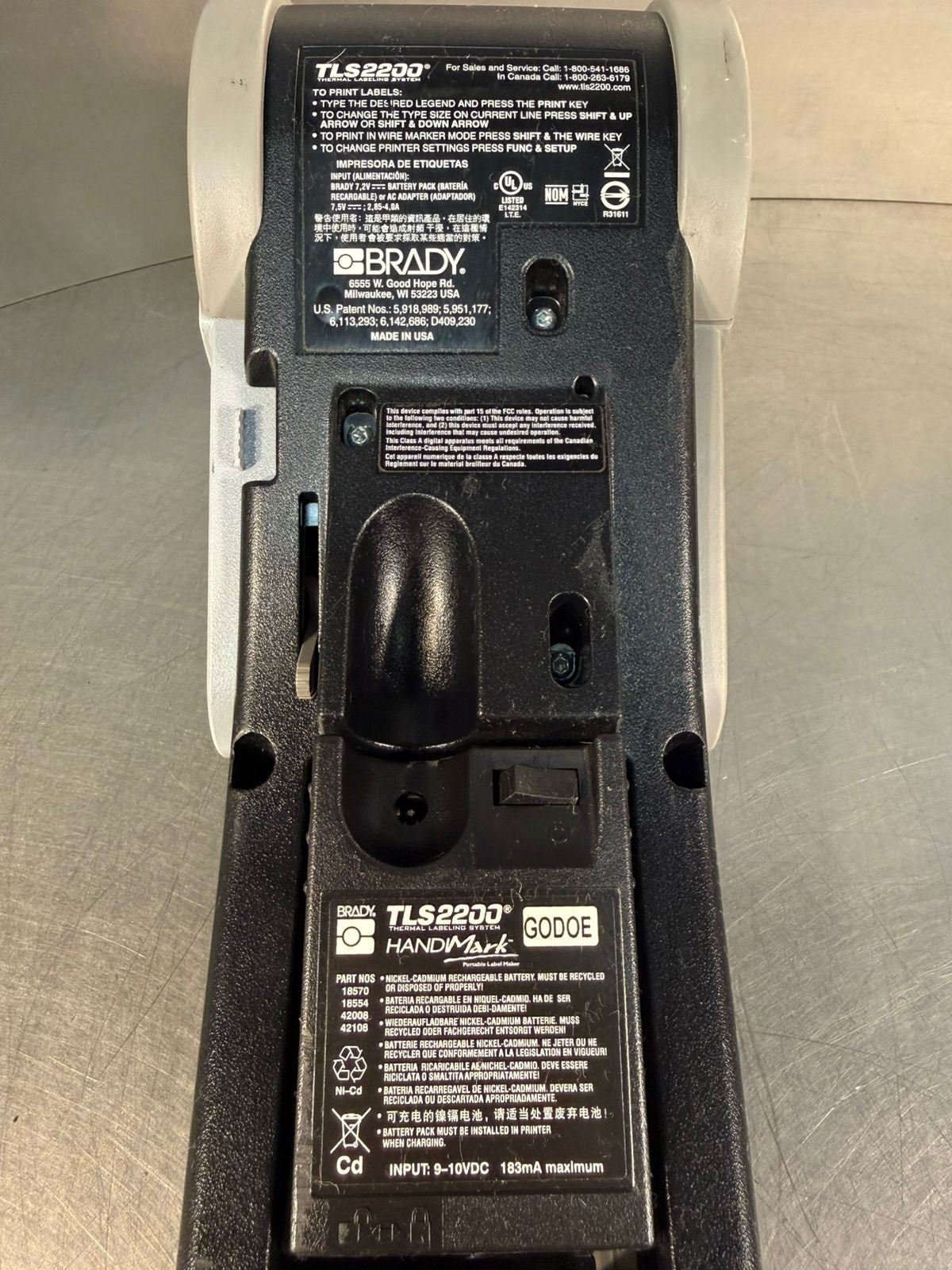 Brady TLS2200 Thermal Labelling System Printer                     (3.2.5)