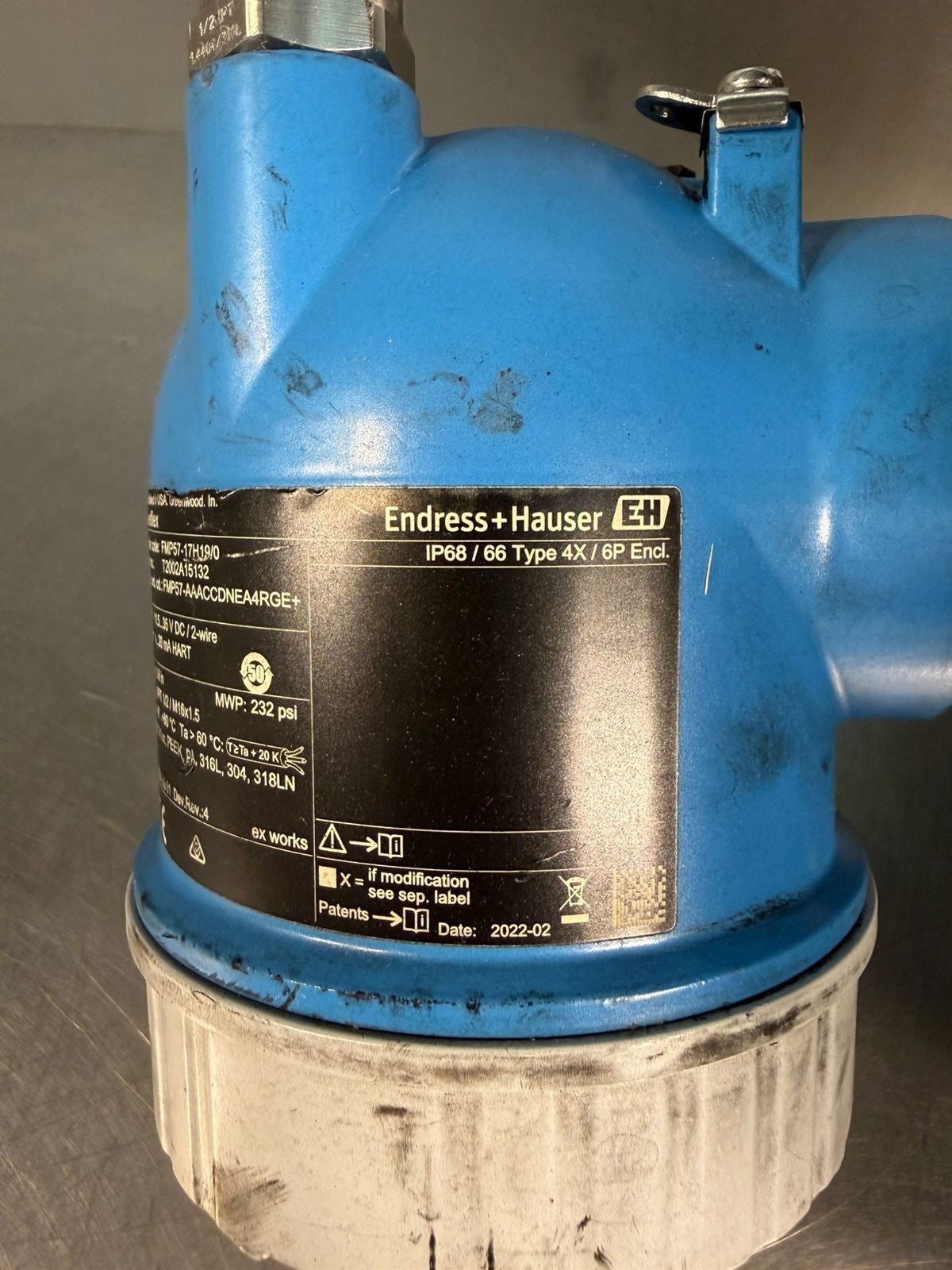 Endress Hauser IP68/66 Type 4X / 6P Encl. FMP57-17H19/0           (11.6.4)