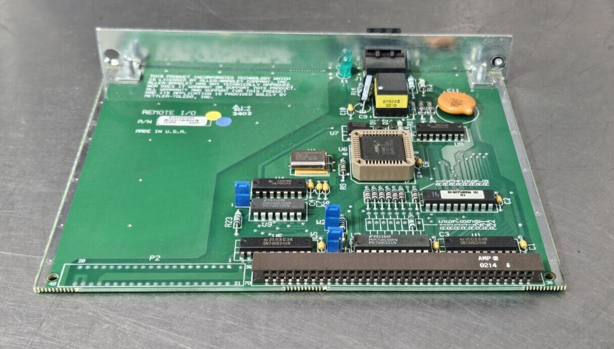 Mettler Toledo A-B RIO Circuit Board                                    (BIN745)