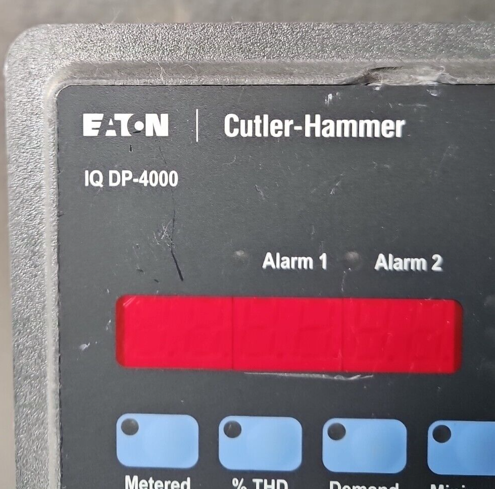 Eaton Cutler Hammer IQ DP-4000 Power Monitor                            (BIN251)