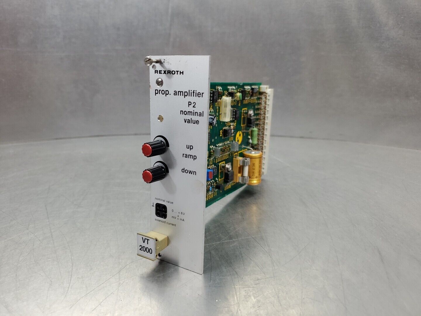 Rexroth VT2000-S47/2 (39/F) (Nr.:28556) Proportional Amplifier Card.       3E-16