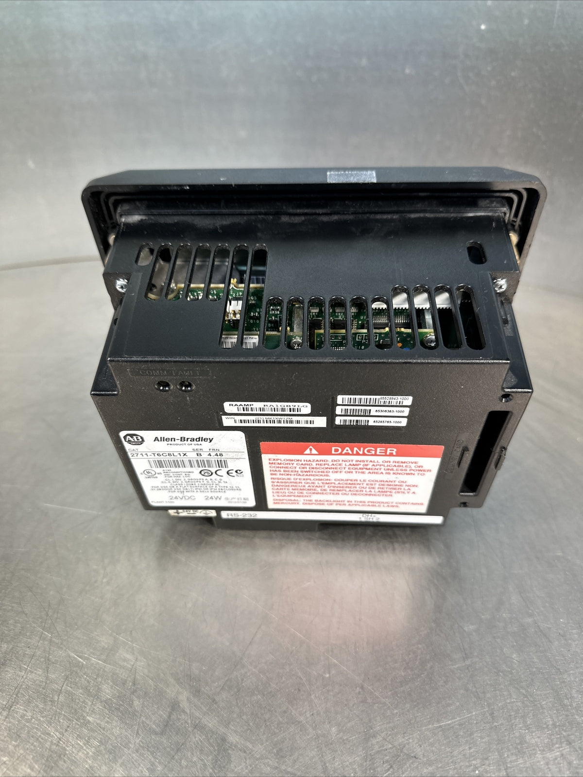 PainelView 600 Allen Bradley 2711-T6C8L1X (BIN-3.4.5)