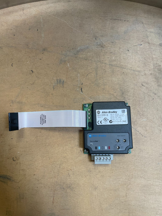 Allen-Bradley 20-COMM-D Black & Gray Network Device Adapter with Cable
