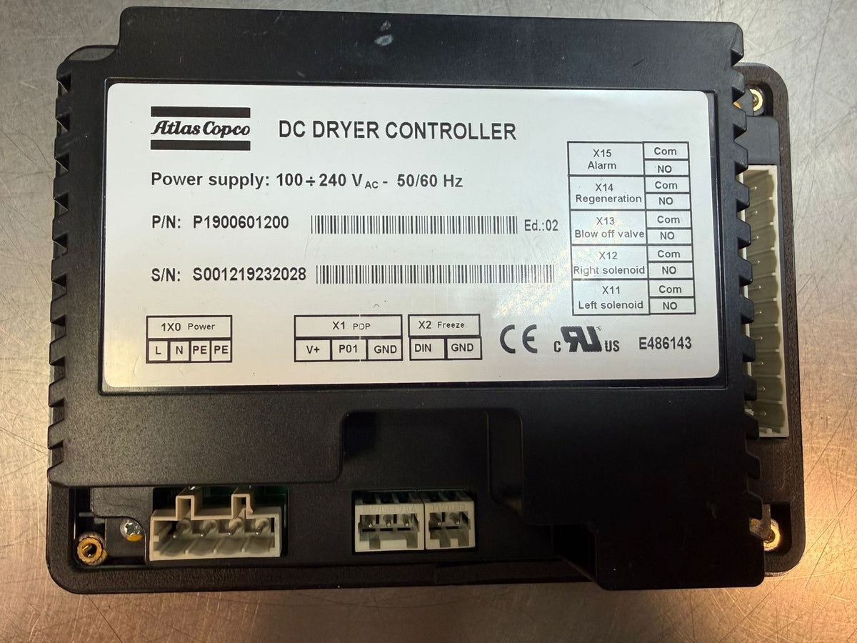 Atlas Copco  P190060120 DC Dryer Controller 100-240Vac 50/60Hz     (9.3.4)