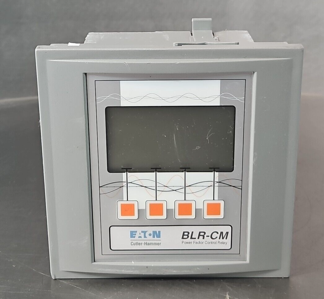 Eaton Cuttler Hammer BLR-CM06RHV  Power Factor Control Relay            (BIN631)