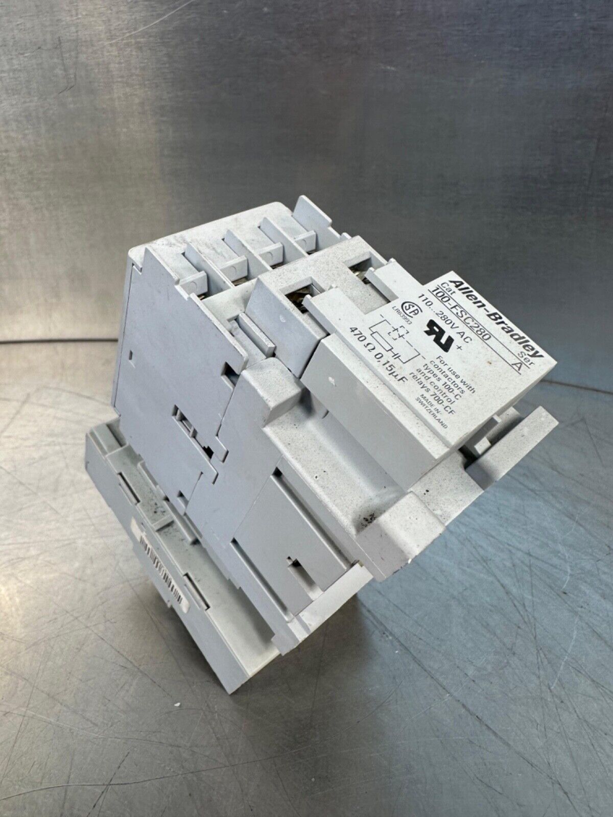 Allen Bradley 100-C16*10 /B Contactor  / 193-EB1FB /B Overl.  Relay (4E-22