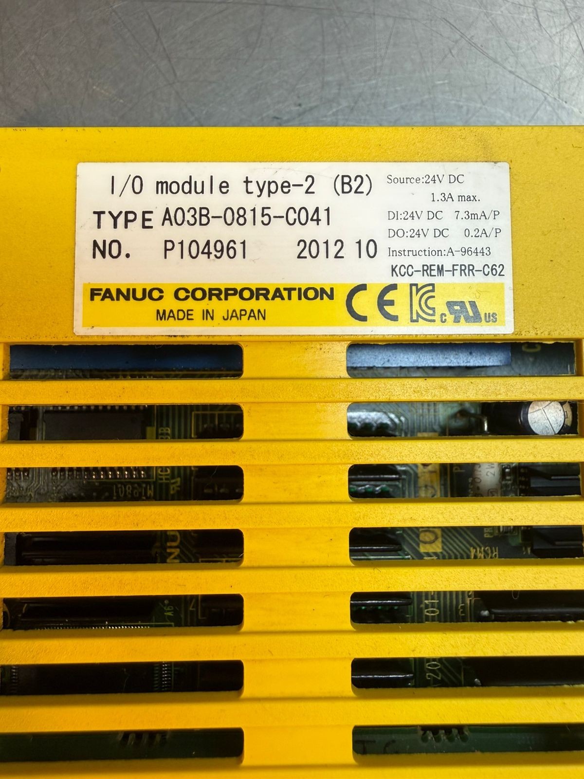 Fanuc A03B-0815-C041 I/O Module Tipe-2 P104961                     (9.3.5)