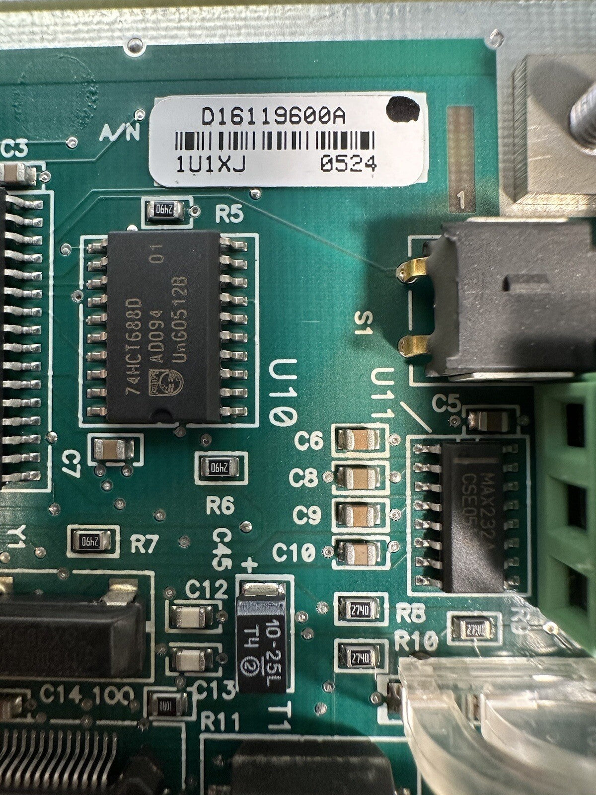 Mettler Toledo D16119600A ControlNet EthernetIP Interface Board (BIN-1.4.2)