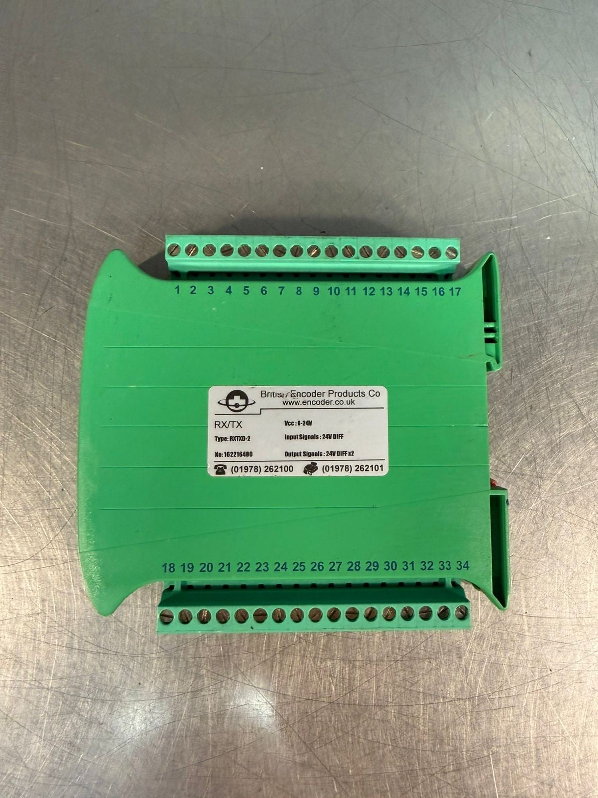 Encoder Products  RXTXD-2 Signal Repeater Vcc-6-24V 162216480      (7.2.3)