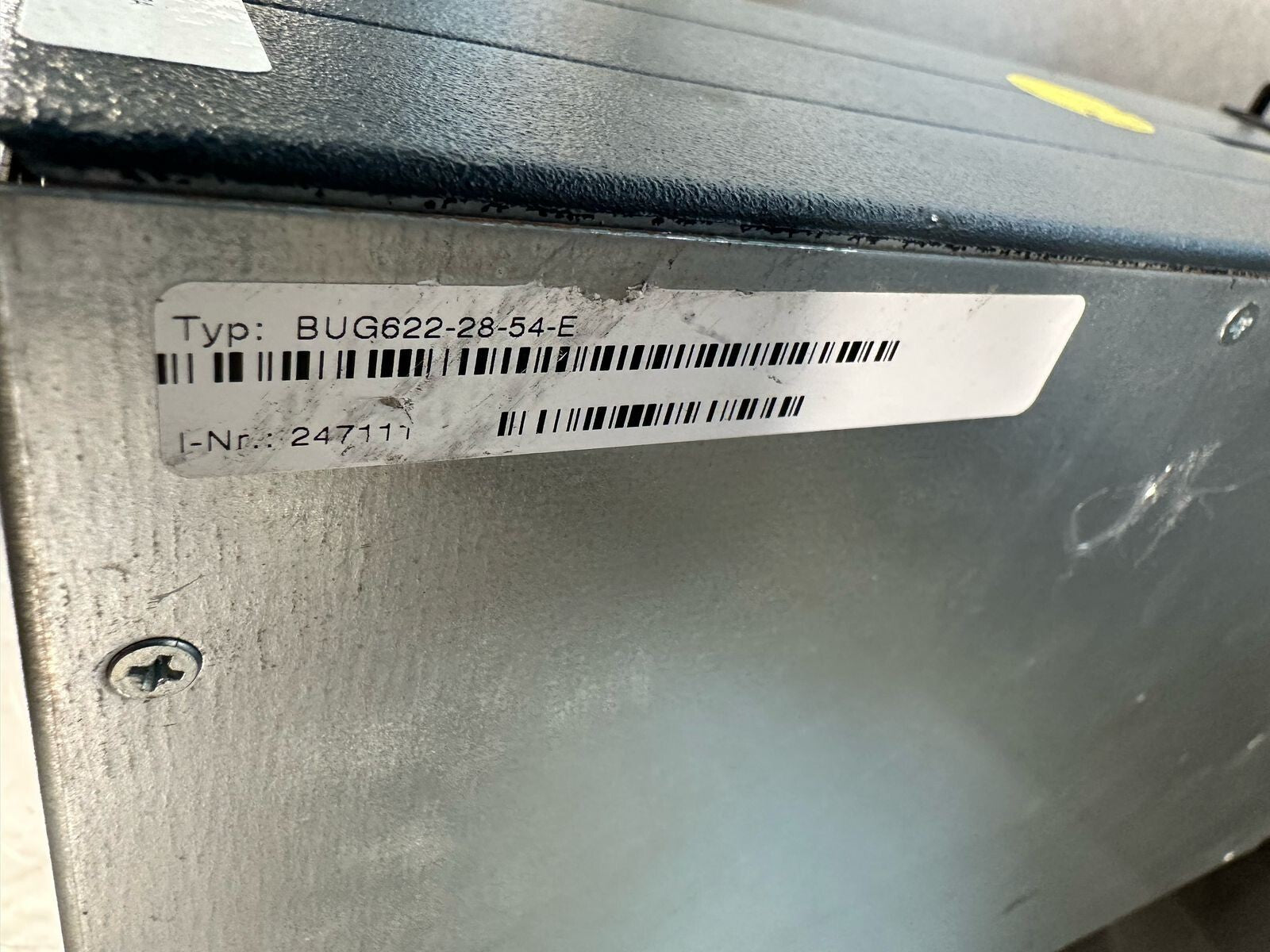 Baumuller BUG622-28-54-E  /  BUG622-28-54-E-112  50/60Hz (8.3.3)