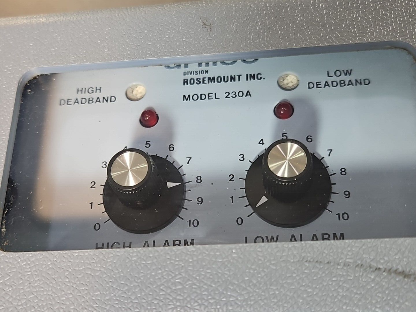 Rosemount 0230A Analytical Irvine CA 92606 115VAC 60Hz                   loc6C11