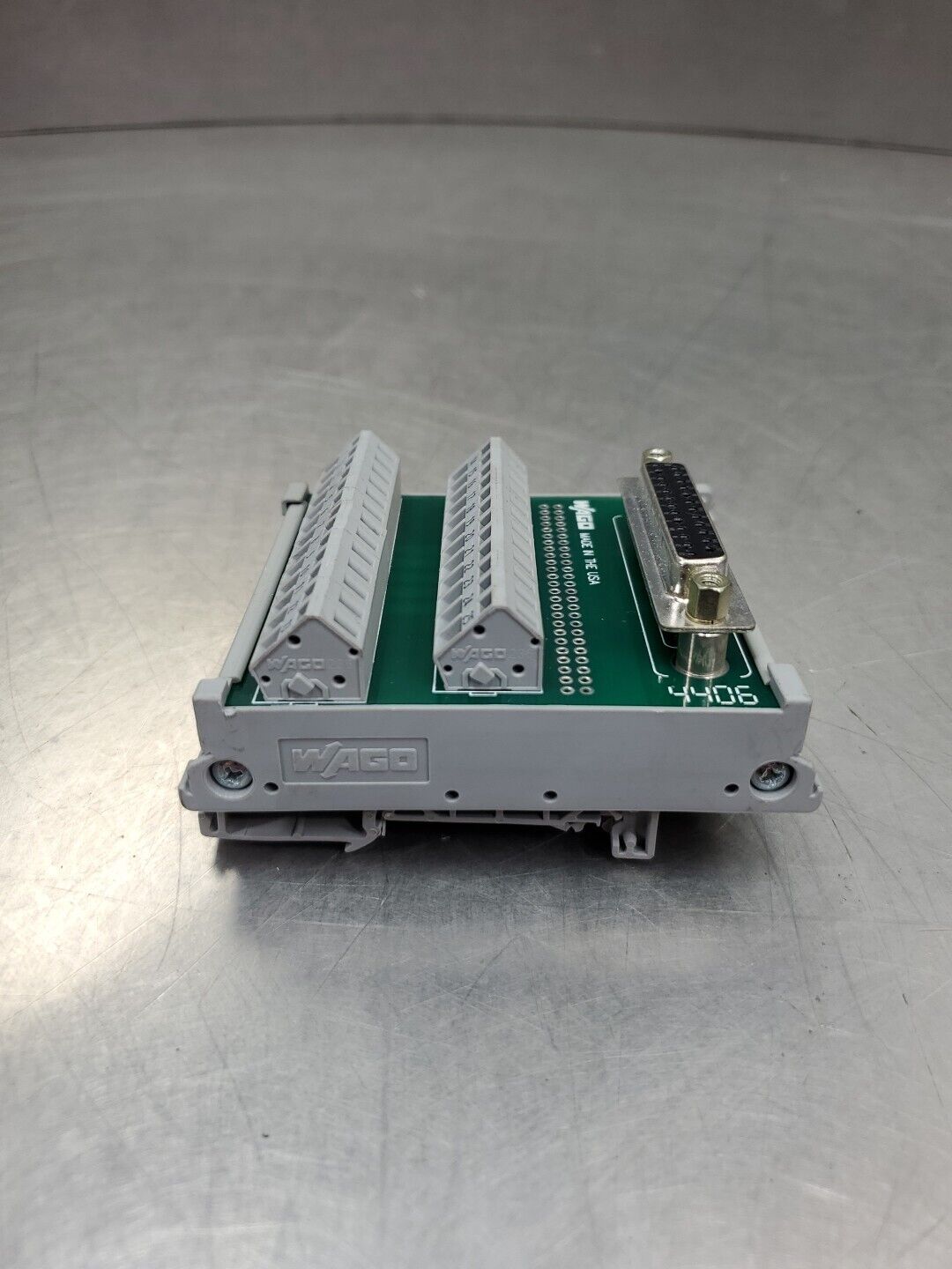 WAGO 4406 25PT Connector Module.                                           3D-35