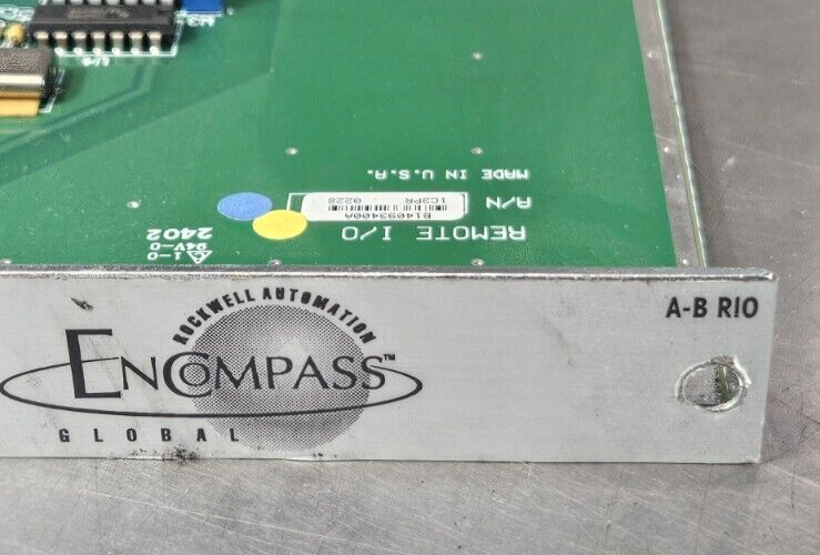 Mettler Toledo A-B RIO Circuit Board                                    (BIN745)