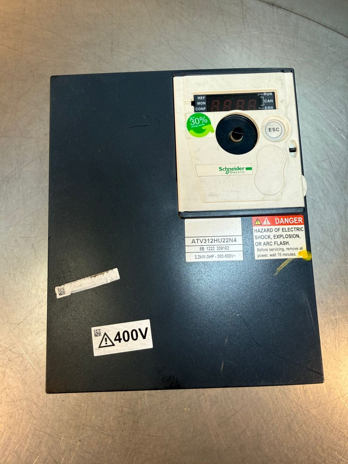 Schneider Electric ATV312HU22N4 Altivar 2.2KW 3HP 380-500V (3.3.2)