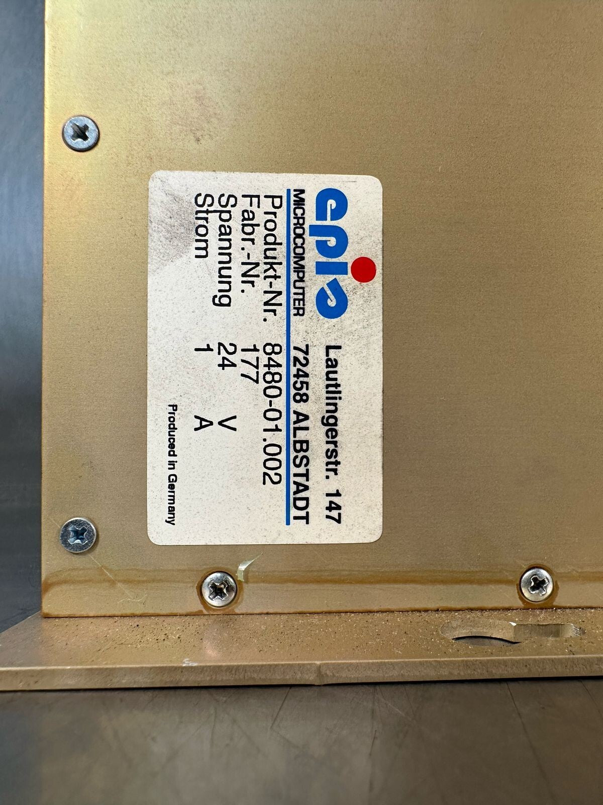 Epic Microcomputer 8480-01-002 (7.5.1)