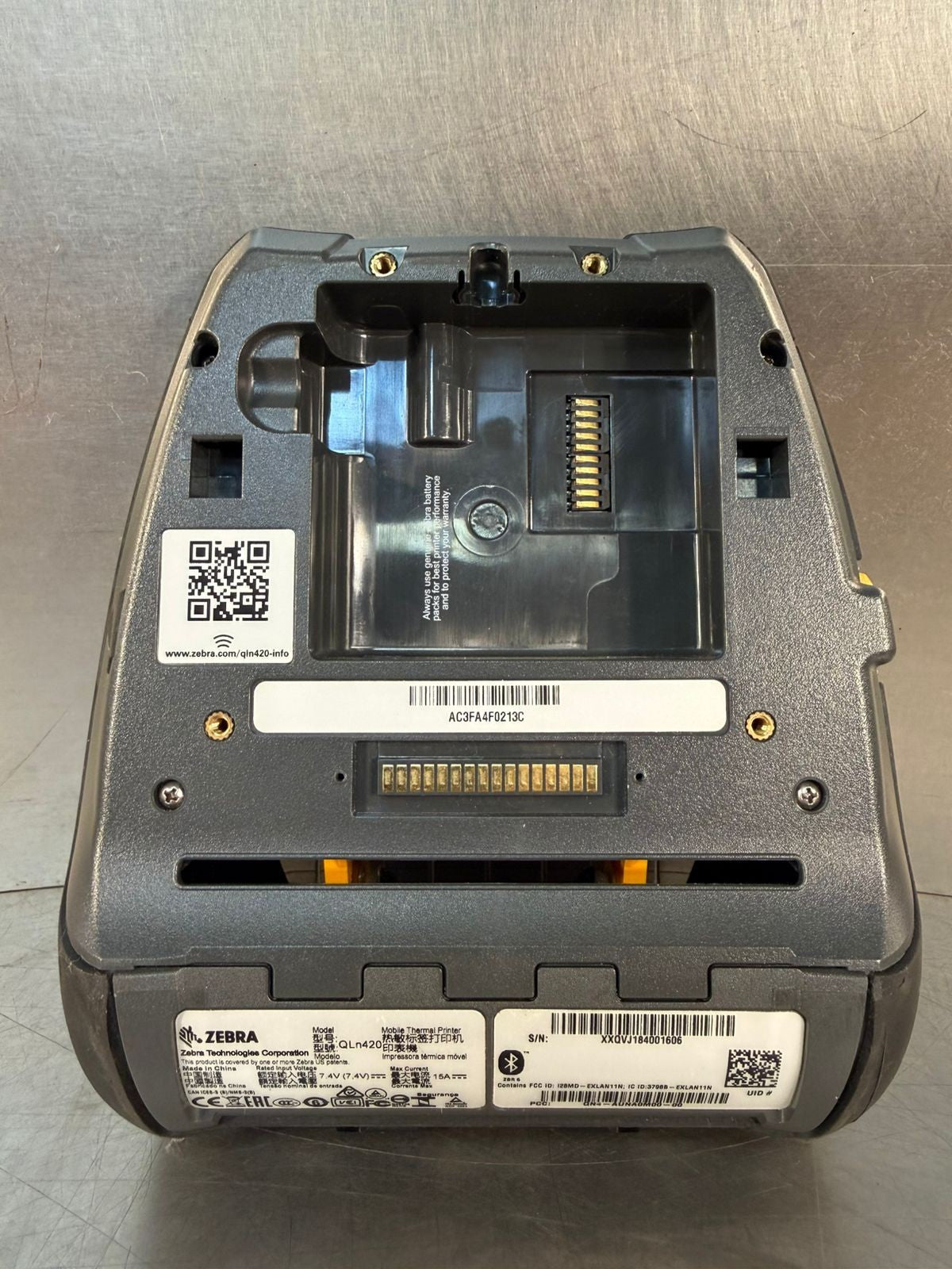 Zebra Qln420 Dir. Thermal Barcode L. Mobile PrinterQN4-AUNA0M00-00 (4.3.5)