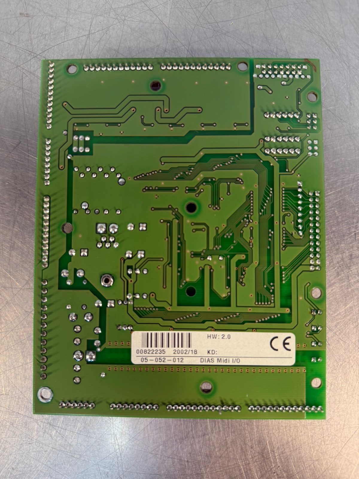 Sigmatek Circuit Board 05-052-012 Dias Midi I/O                    (5.3.2)
