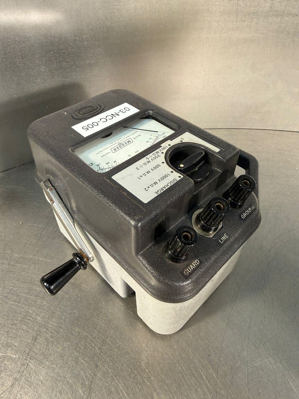 James G. Biddle 21159 Major Megger Tester                          (3.2.5)