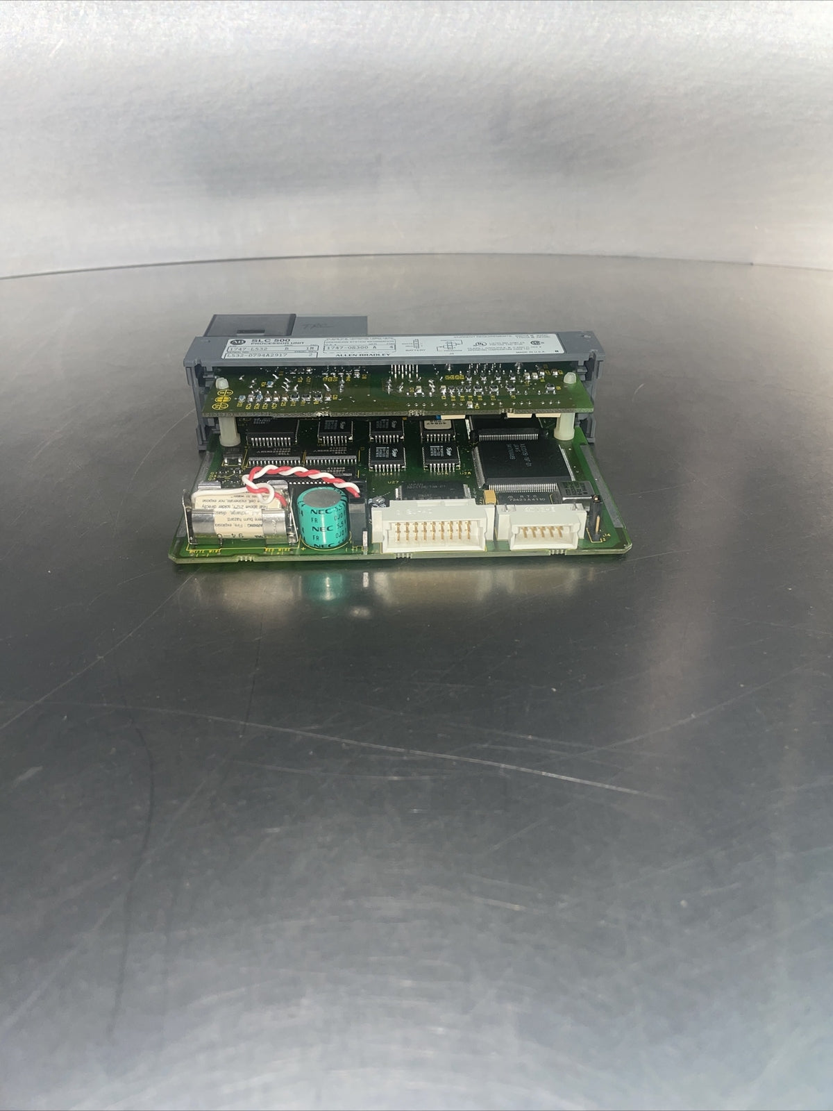 Allen-Bradley 1747-L532 Ser B PROC REV 2 w/1747-OS300 Ser A FRN 4 Processor @2C