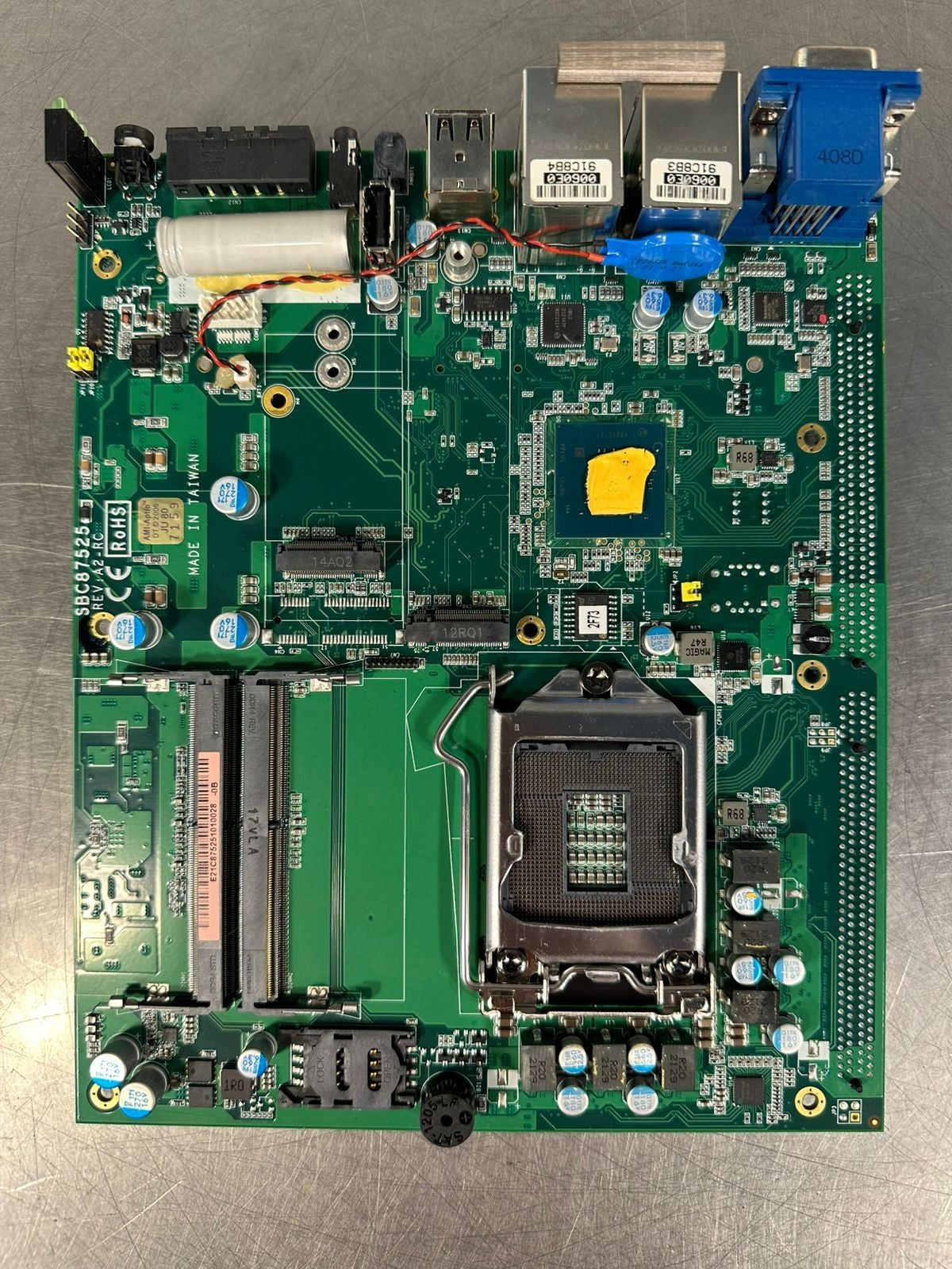 Axiomtek Industrial Motherboard SBC87525 Rev A2-RC (7.3.4)