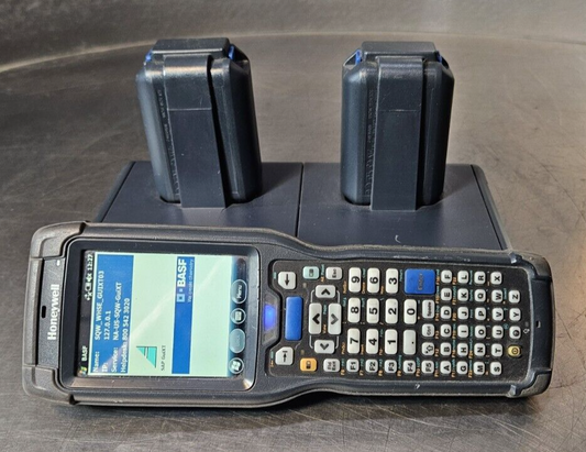 HONEYWELL CK75 Working Bar Code Scanners + Dual Charging Cradle + 5 bat. (BIN531
