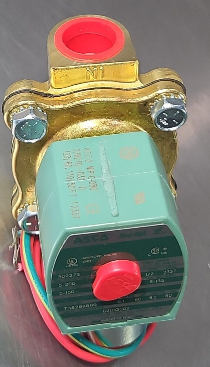 ASCO 8210G002 Solenoid Valve 5-150psi                                   (BIN434)