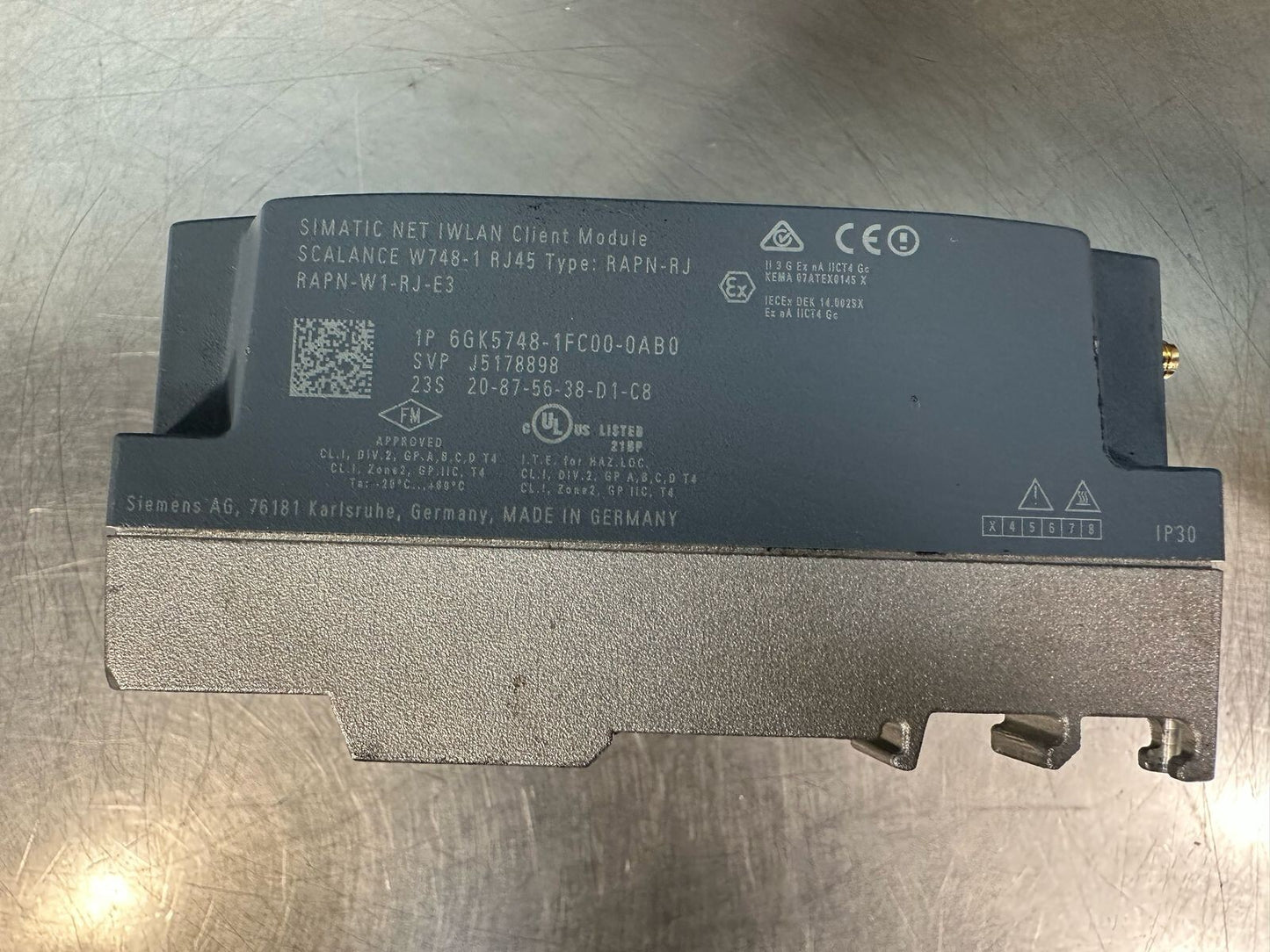 Siemens Scalance W748-1 RJ45 6GK5748-1FC00-0AB0 SIMATIC IWLAN (6.4.1)
