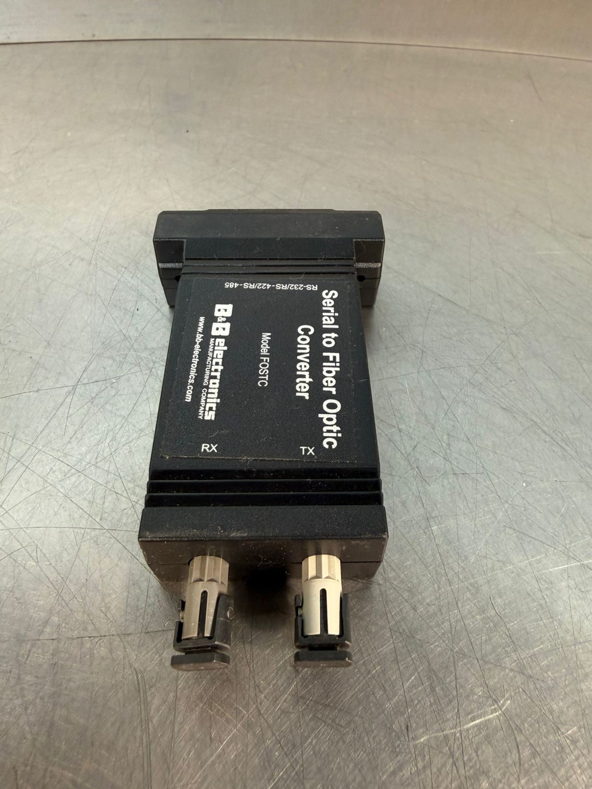 B&B Elec FOSTC  Rs-232/Rs422/485 Serial To Fiber Optic Convert   (5.4.2)