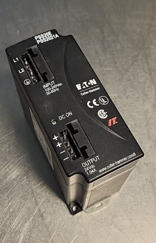 Eaton Eaton PSS25E PPower Supply PSS2021A Input 100-240V Output 24VDC(BIN 4.5.4)