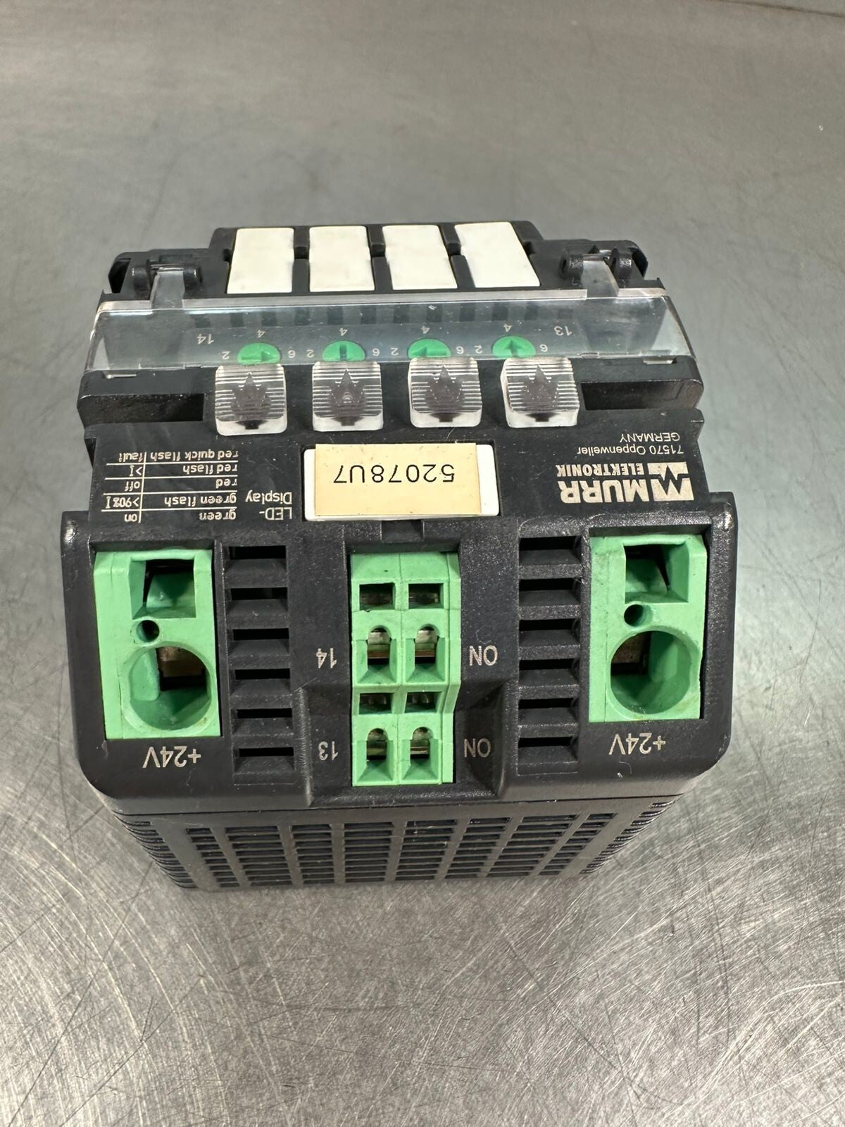 Murr Elektronik 9000-41034-0100600 / 71570 Elect. Circuit Prot.    (2.3.1)