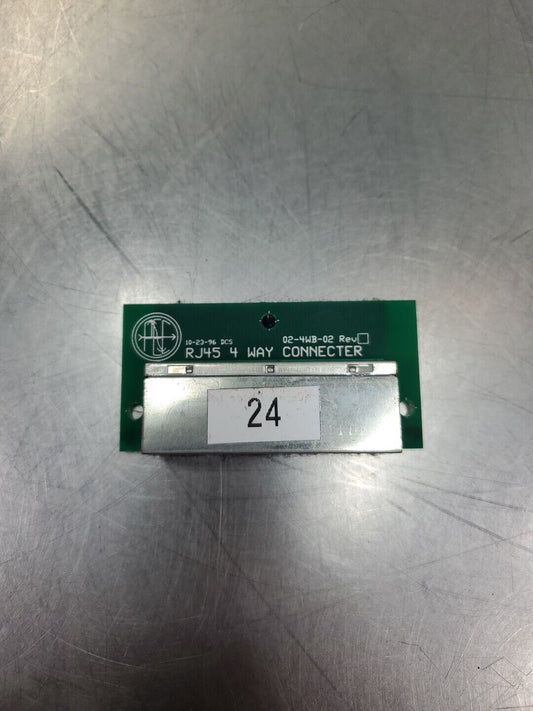 DCS 02-4WB-02 Board RJ45 4 Way Connector.                                  5D-15