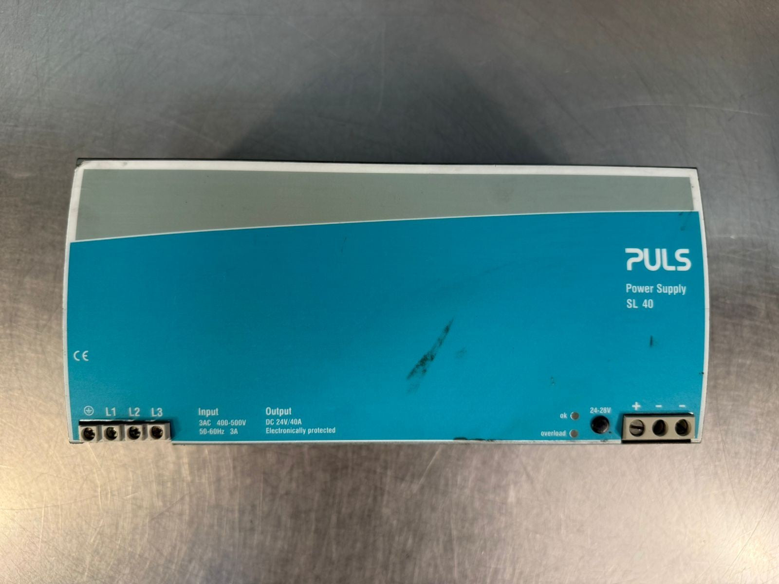 Puls SL40.300 SL40 Power Supply 3Ac 400-500V 3A/Ph 50-60Hz         (4.6.1)