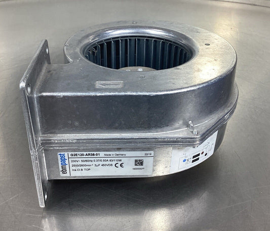 EBMPAPST  G2E120-AR38-01  230VAC 83/110W 0.37/0.50A Centrifugal Fan       6E-20