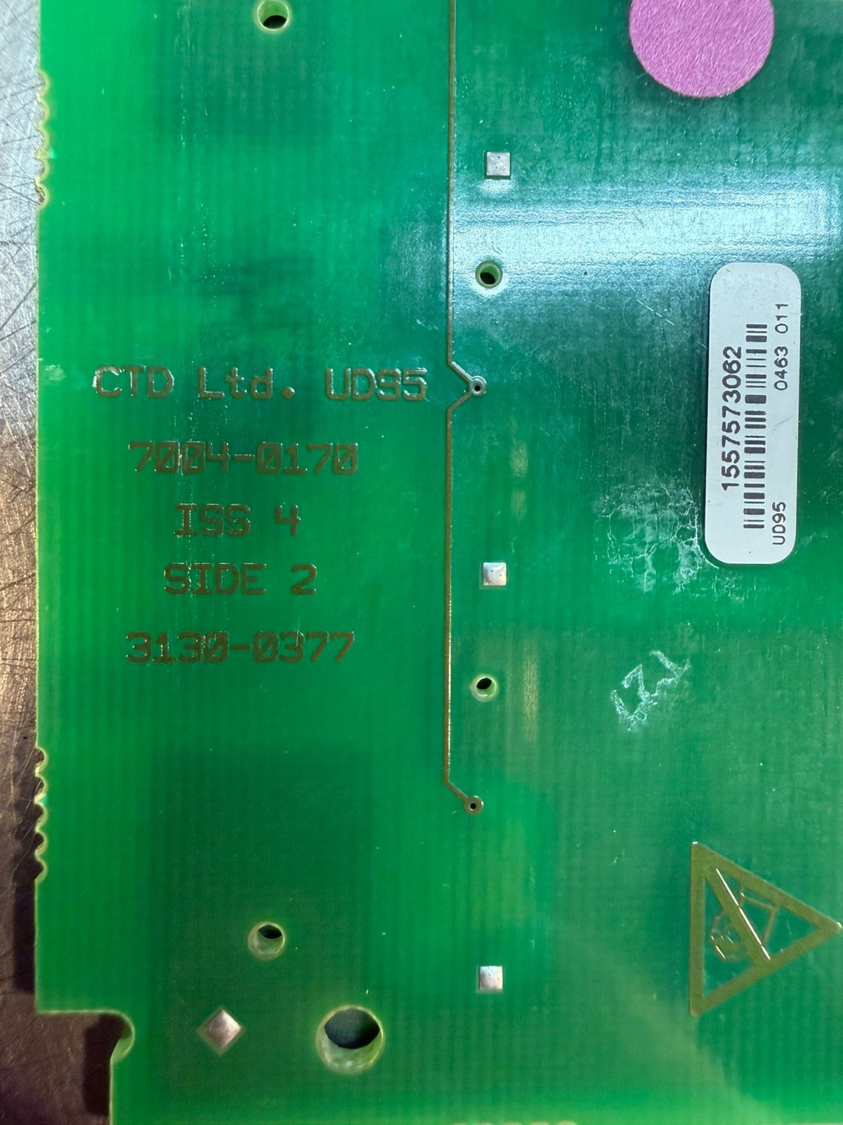 Ctd Ltda  UD95 3130-0377 Counter Card                             (1.3.4)