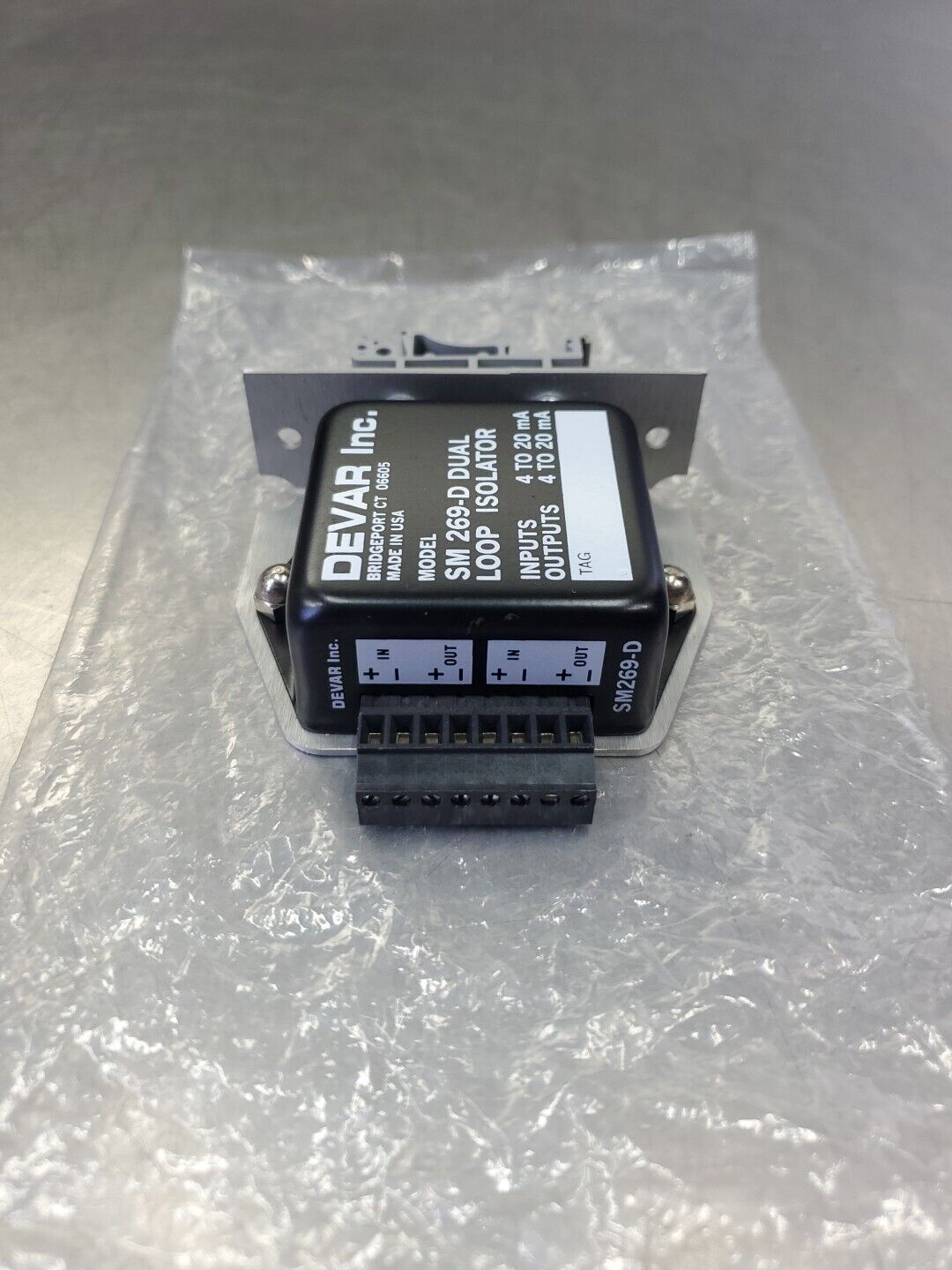 Devar Inc. SM 269-D Dual Loop Isolator.                         4B-43