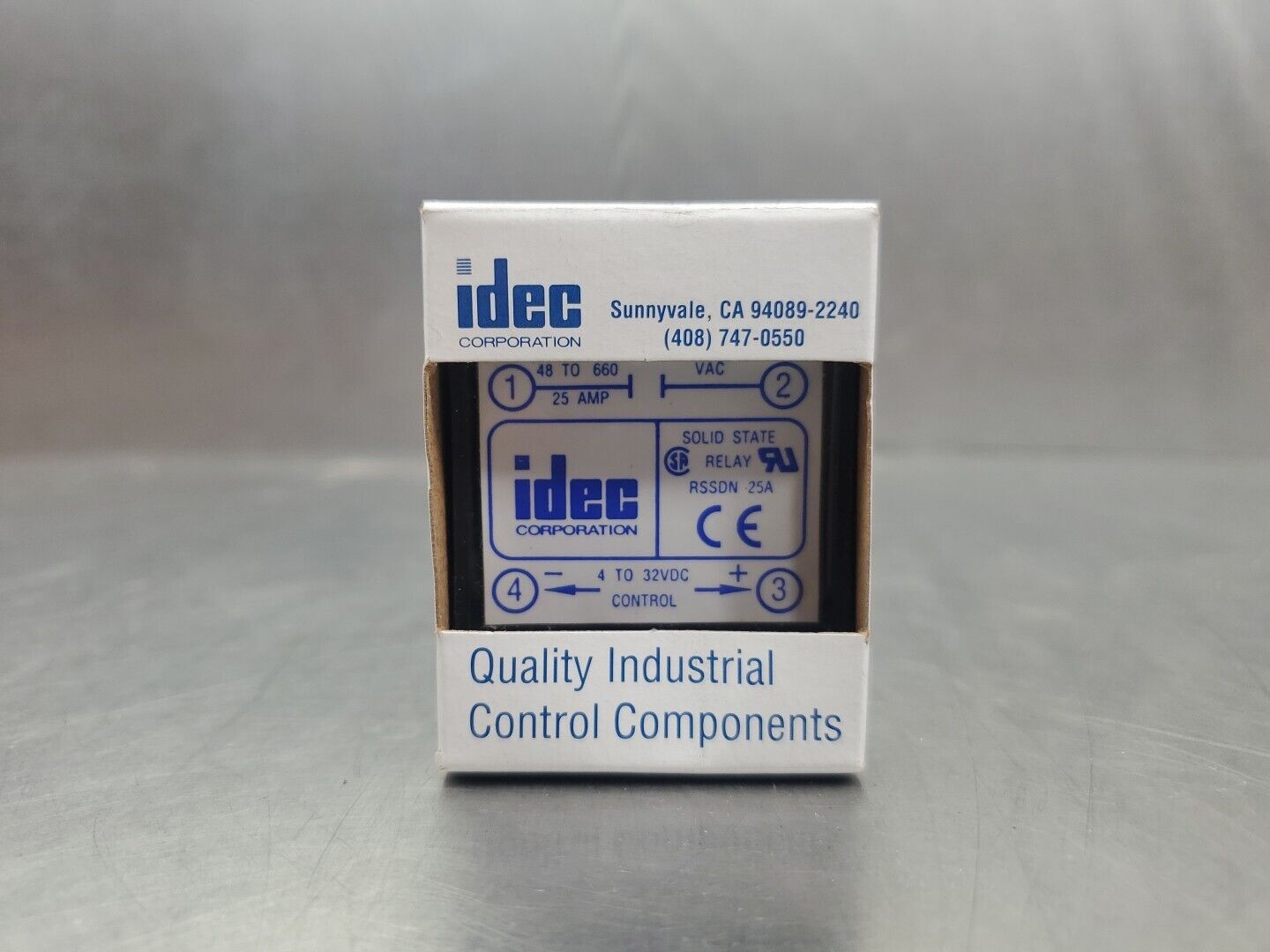 Idec RSSDN 25A Solid State Relay, 660VAC, 32VDC.                           4C-40