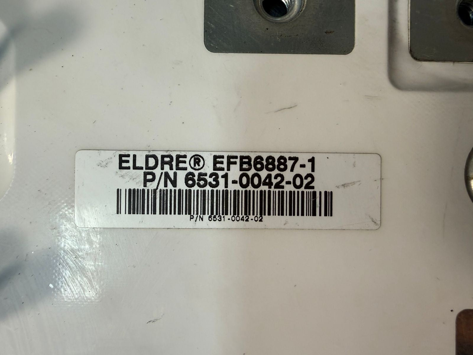 Eldre EFB6887-1 P/N 6531-0042-02                                   (1.5.5)