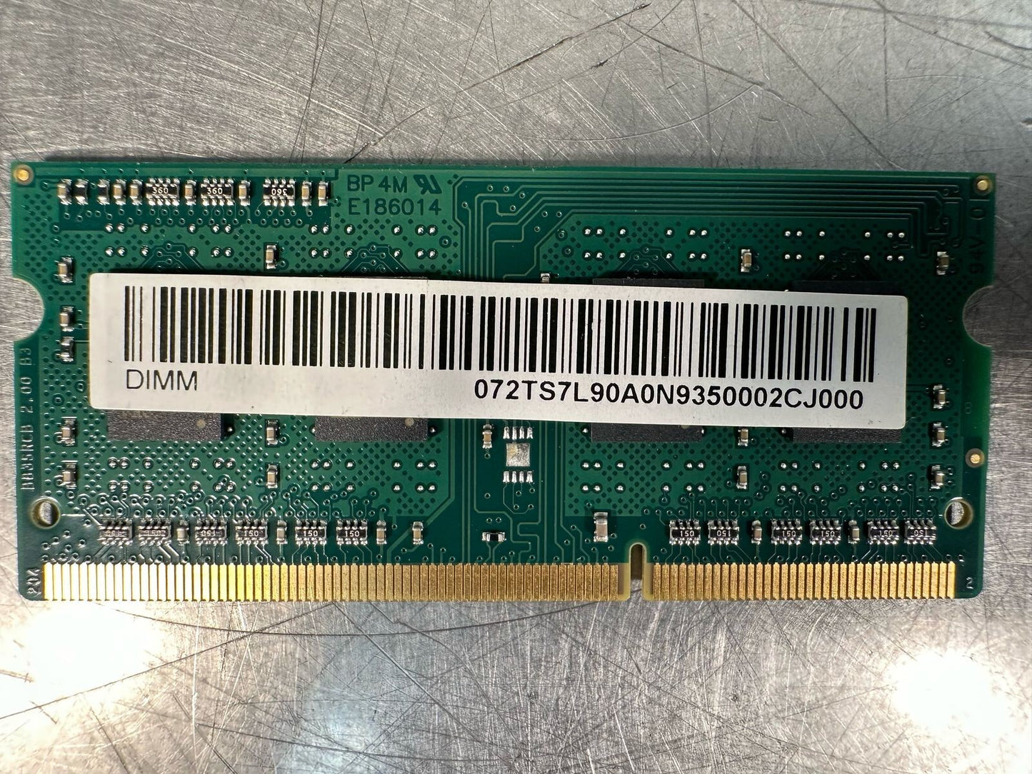 Transcend Memory 2G 1Rx8 DDR3L 1600 SO I F10119-0306 RoHS (7.2.1)