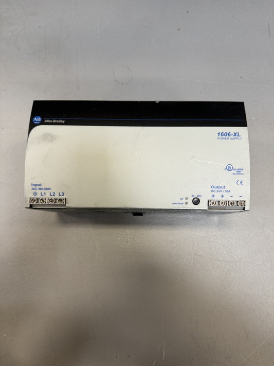 Allen Bradley 1606-XL720E-3 /A AC/DC  720W 24-28V 3PH 480V AC Input @2B(BIN3.5.2