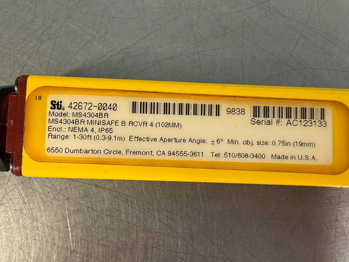Sti MiniSafe 42672-0040 MS4304BR MS4300 Series                     (7.2.3)