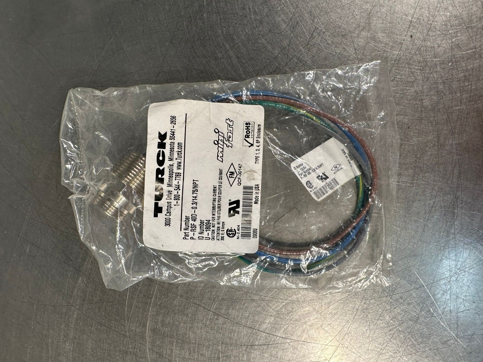 Turck P-RSF-40D-0.3/14.75/NPT / PRSF40D-0.3/14.75NPT             (2.3.1)